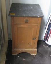 Slate Top Wooded Cabinet