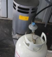 Upright Heater and Bottle