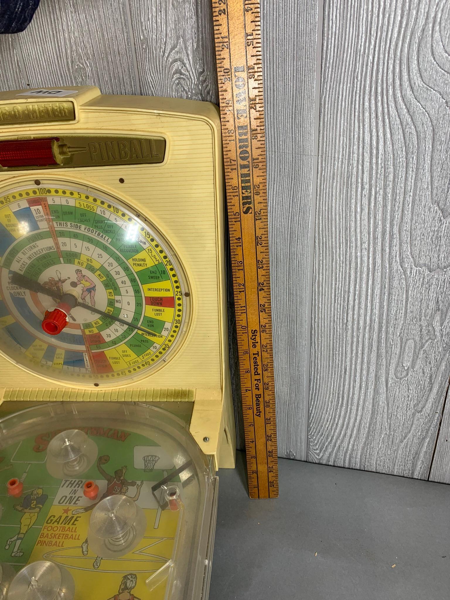 Vintage Toy Pinball Game