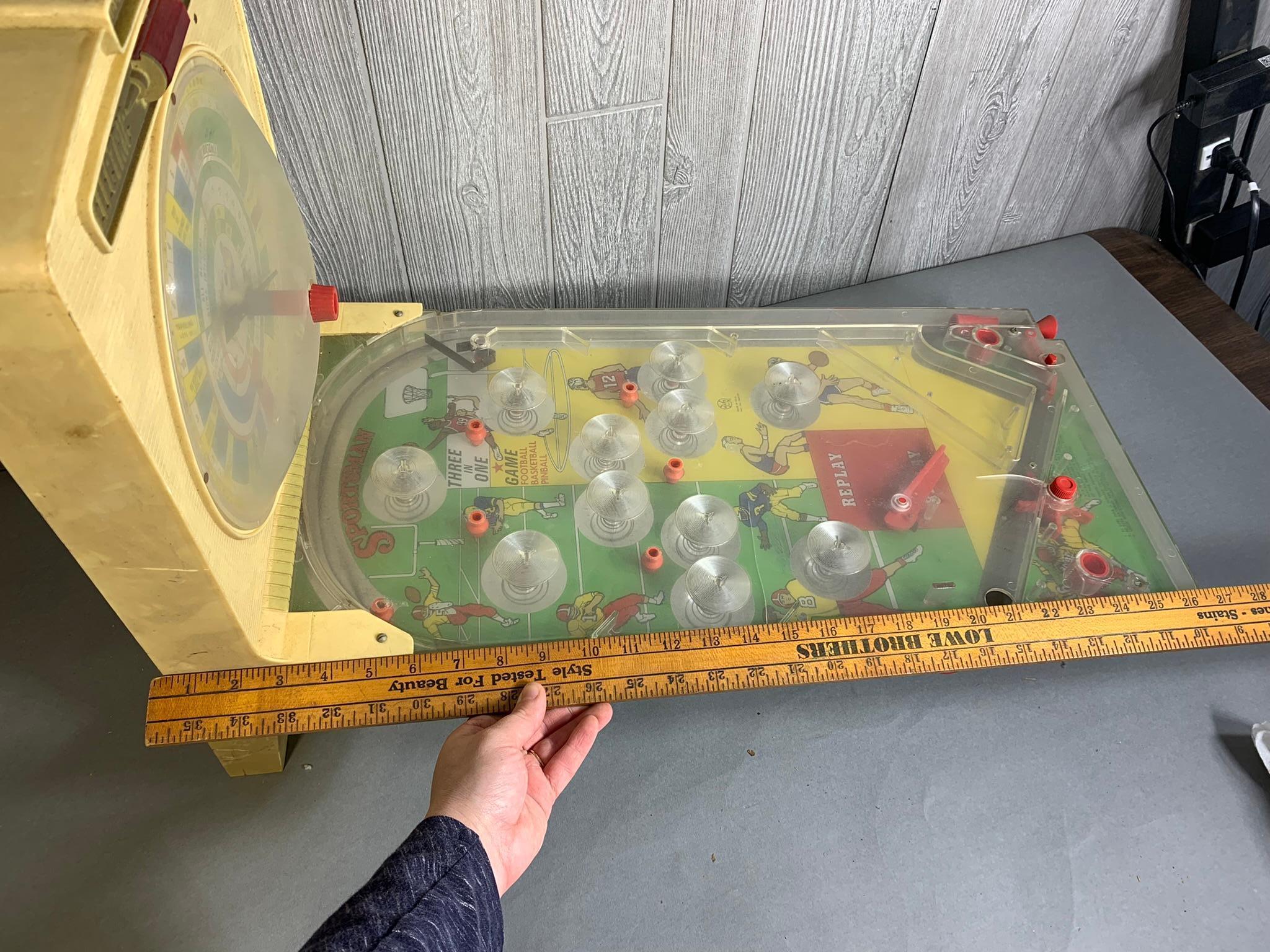 Vintage Toy Pinball Game