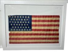 SPANISH AMERICAN WAR 45 STAR PARADE FLAG