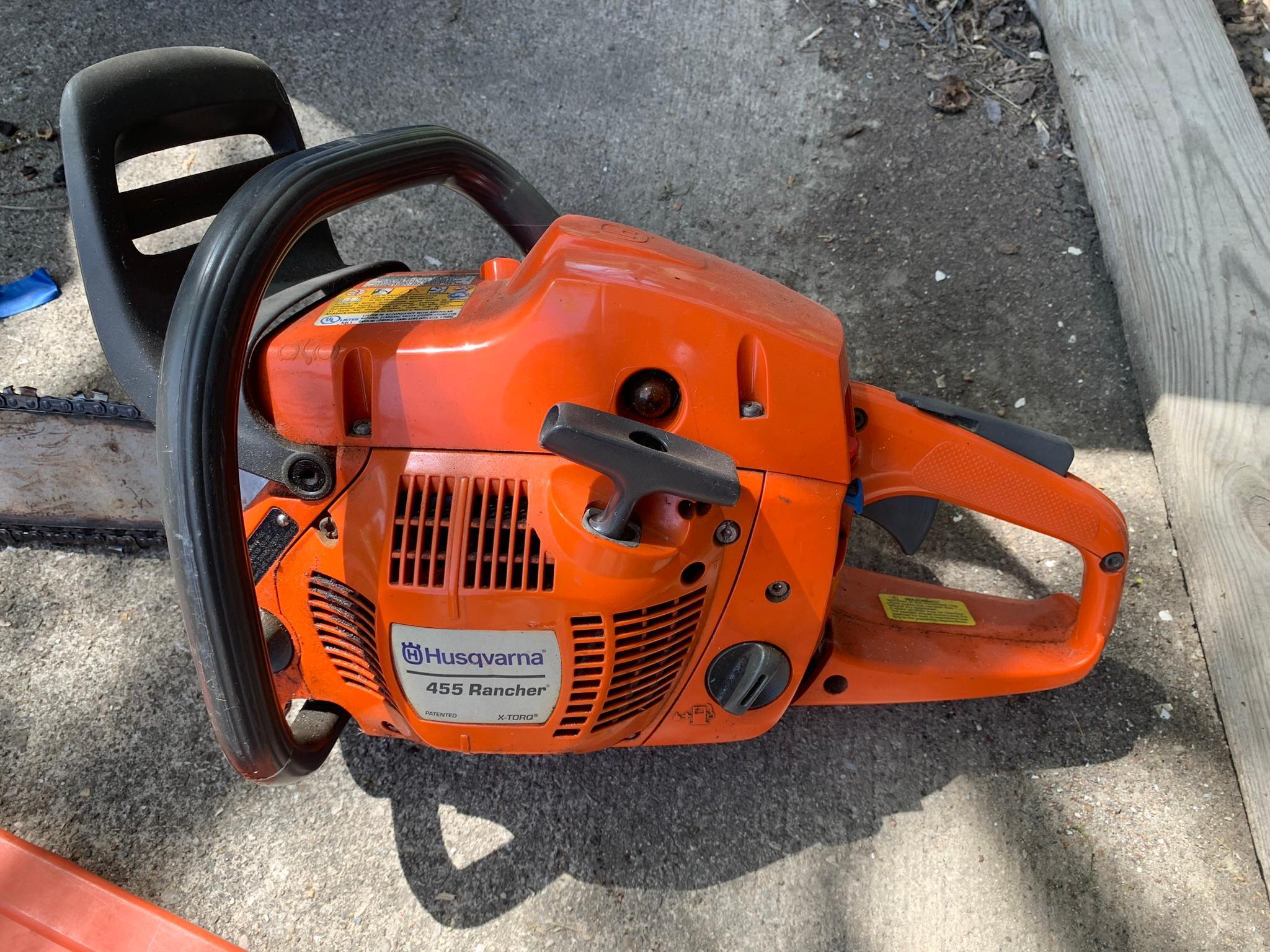 Husqvarna 455 Rancher Chainsaw