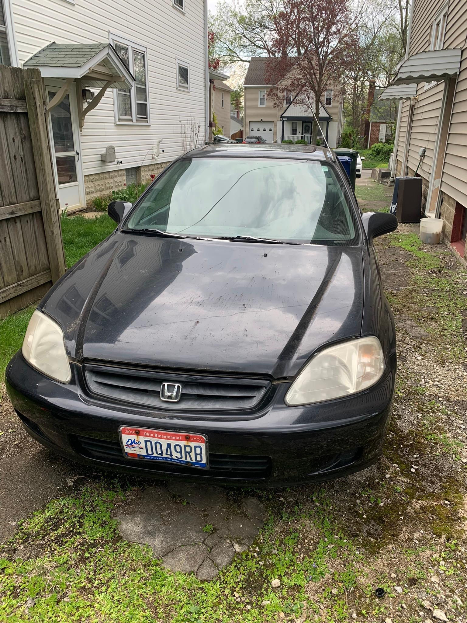 2000 Honda Civic, 90,338. Miles. Starts, Runs, Drives