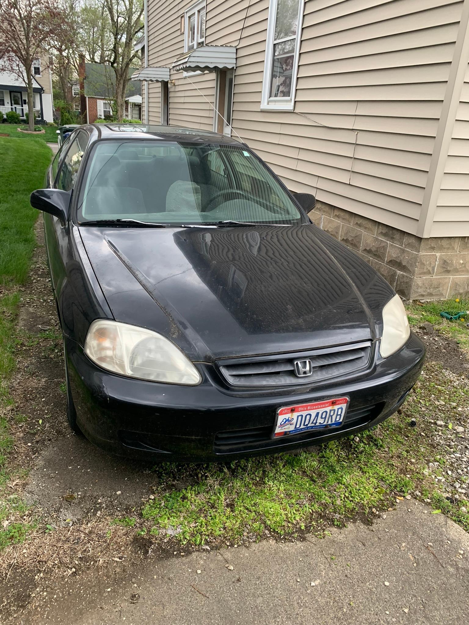 2000 Honda Civic, 90,338. Miles. Starts, Runs, Drives