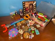 Pez Dispensers, Collectible Buttons, Toys & More
