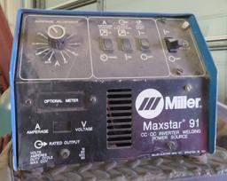 MILLER MATIC 150 AC/DC WELDER & MILLER MAVSTAR 91