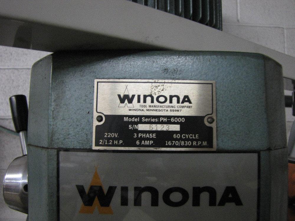 Winona Valve Seat Machine