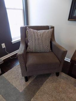 Coaster nail-head trim upholstered chair