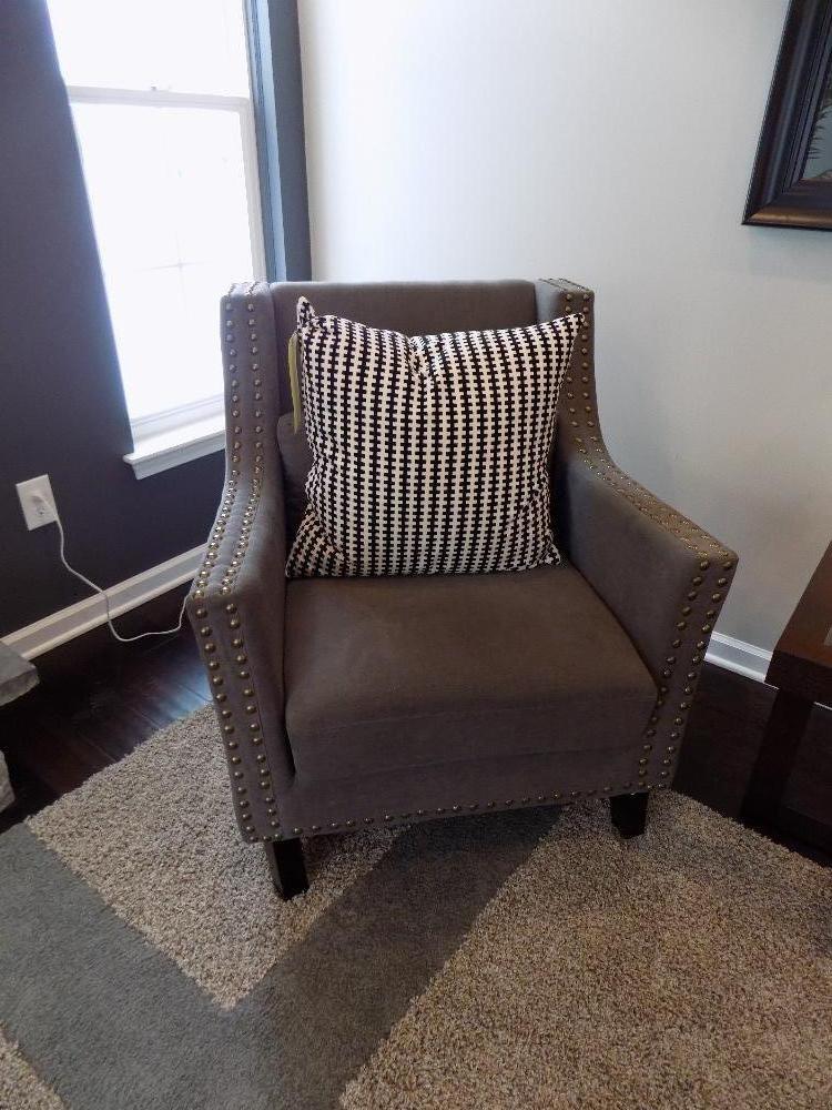 Coaster nail-head trim upholstered chair