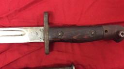 1917 Remington Bayonet & Scabbard