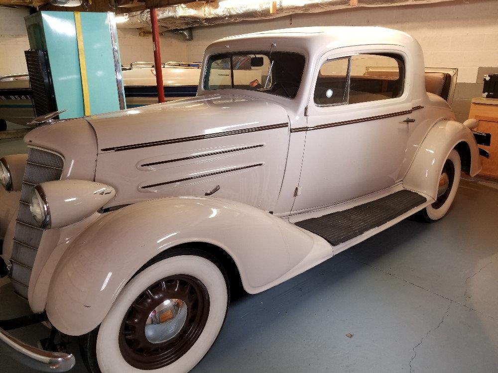 1934 Oldsmobile Coupe, mod. F34, rumble seat, odometer discrepency on title