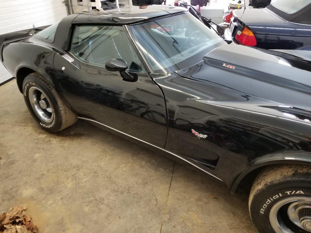 1979 Corvette L-82, T-top, hot rod 355, shows 92,804 miles