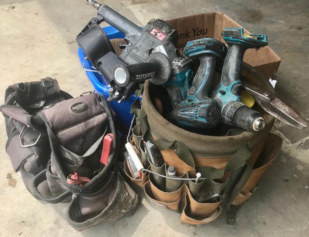 Tool Bucket, Tool Bag & Misc. Tools