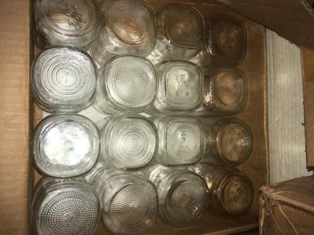 Assorted Canning Jars