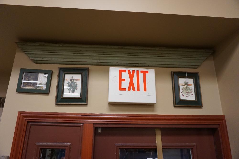 Trim Decor, Herb Prints, *EXIT SIGN NOT INCLUDED*