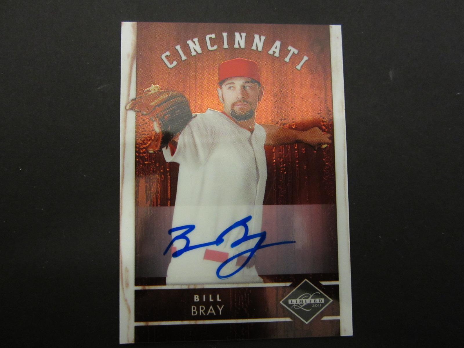 2012 PANINI BASEBALL BILL BRAY SIGNED AUTOGRAPHED CARD 323/399