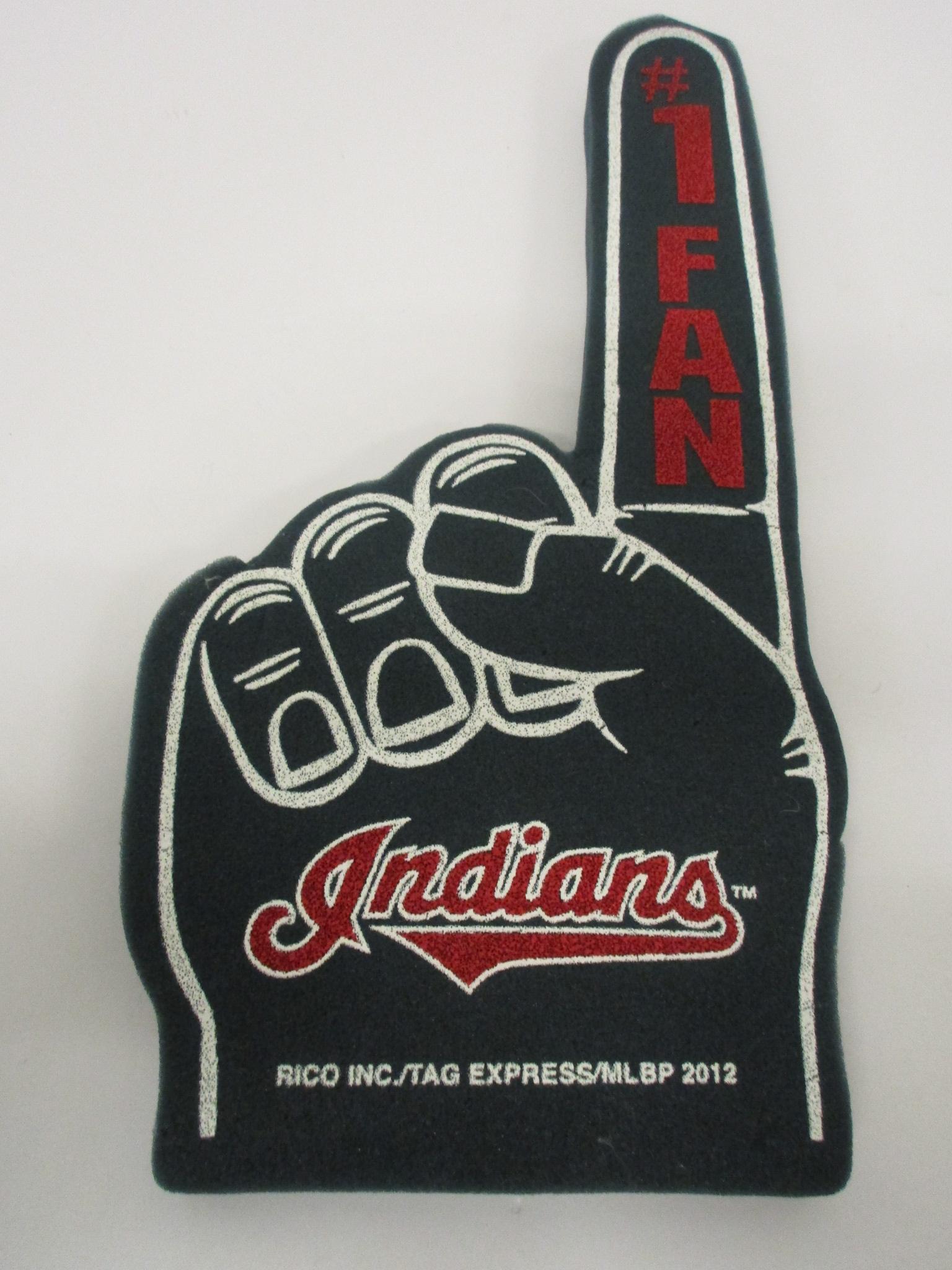 Cleveland Indians Chief Wahoo rally foam finger  2012 Rico Industries