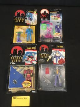 The Adventures Of 4 Batman & Robin Figures