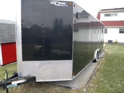 2012 Storm model Lightning car hauler trailer