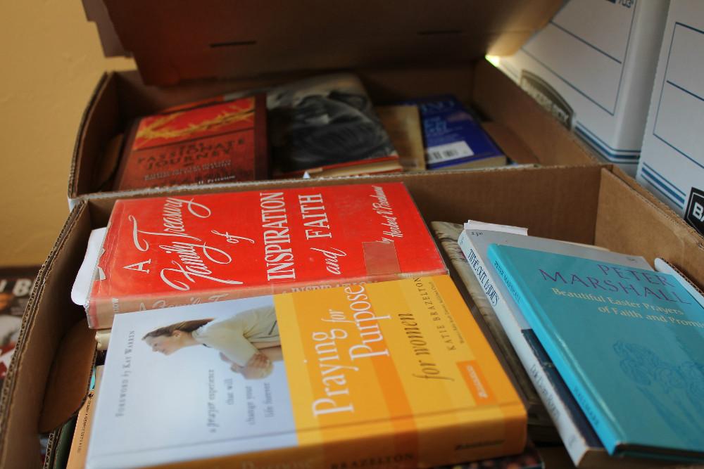 Approximately 23 Boxes Of Assorted Books, Cookbooks, Inspirational Books