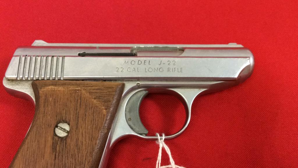 Jennings J 22 Pistol