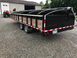 2017 24' Landscape/Equipment Trailer