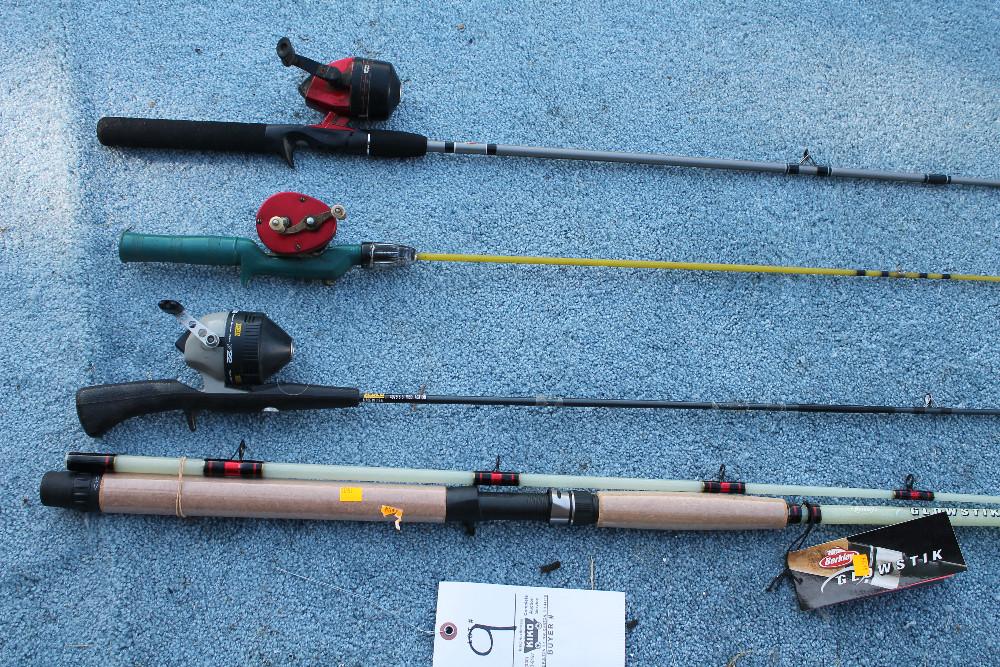 4 Fishing Poles