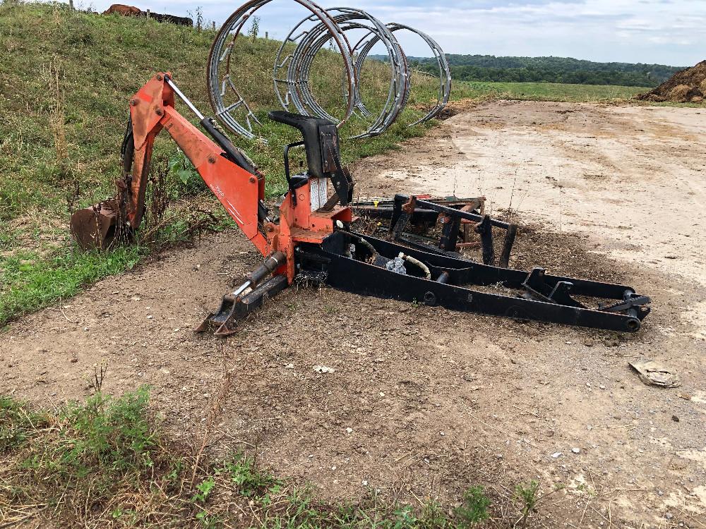 Woods BH7500-1 Backhoe With Bucket And Mounting Frame