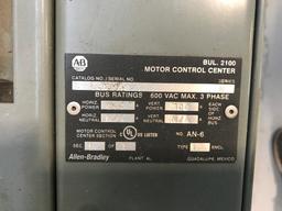 Allen Bradley Motor Control Center