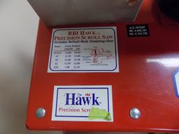 RBI Industries Hawk Precision Scroll Saw on Stand