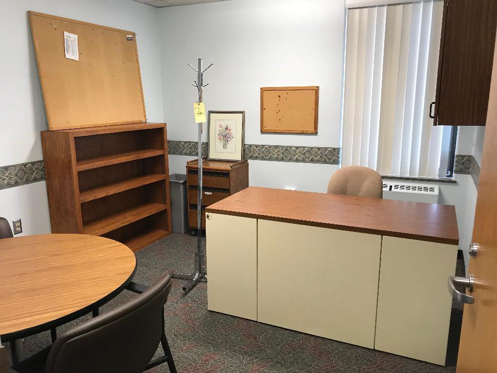 Contents Of Office: Desk - Chairs - Cabinets