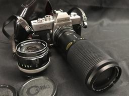 Minolta SR-T 101 Camera With Lens