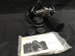 Minolta SR-T 101 Camera With Lens