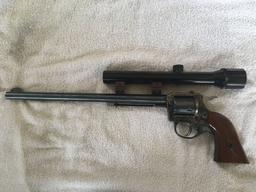 H&R Mod.676 .22cal revolver, 6 shot, w/Bushnell Magnum Phantom 2.5x scope, Ser#AP77317