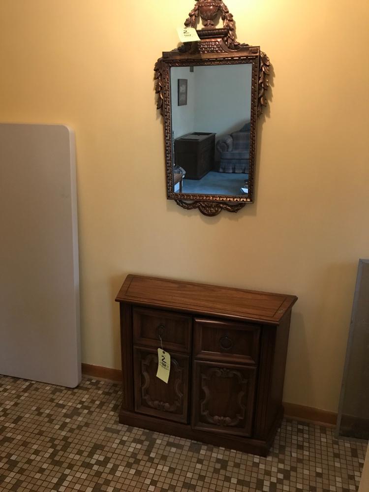 Foyer Stand & Mirror