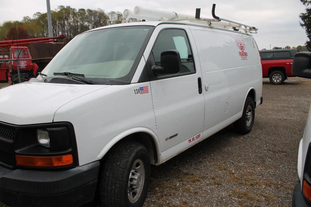 2006 CHEVY 2500 WORK VAN