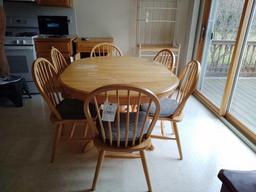 Dining Table W/ 6 Chairs