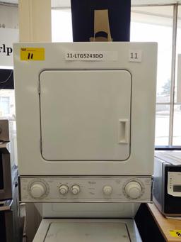 Whirlpool Thin Twin Gas Washer/Dryer Combo Model #LTG5243D0