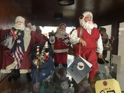 Misc Santa figurines