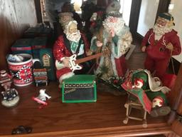 Misc Santa figurines