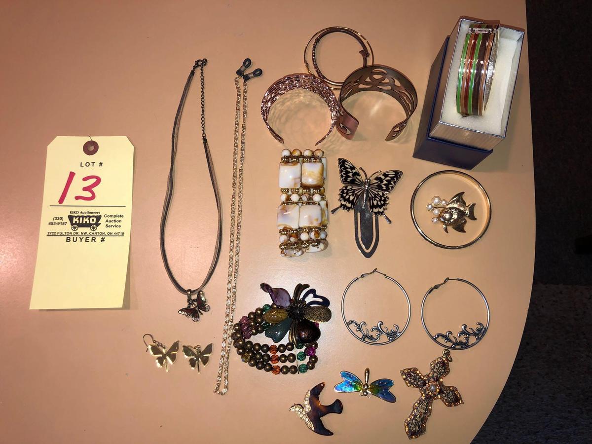 Bracelets, Earrings, Costume Jewelry