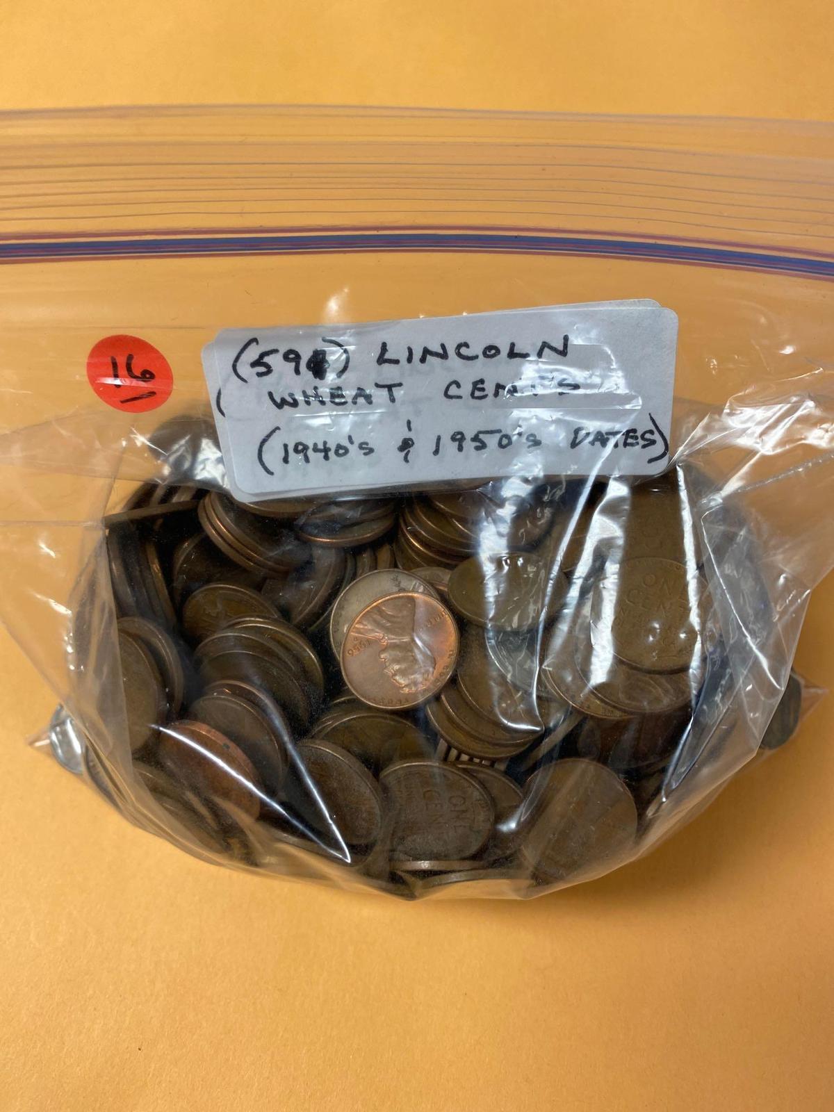 (591) Lincoln Wheat cents