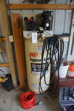 Ingersoll Rand upright air compressor