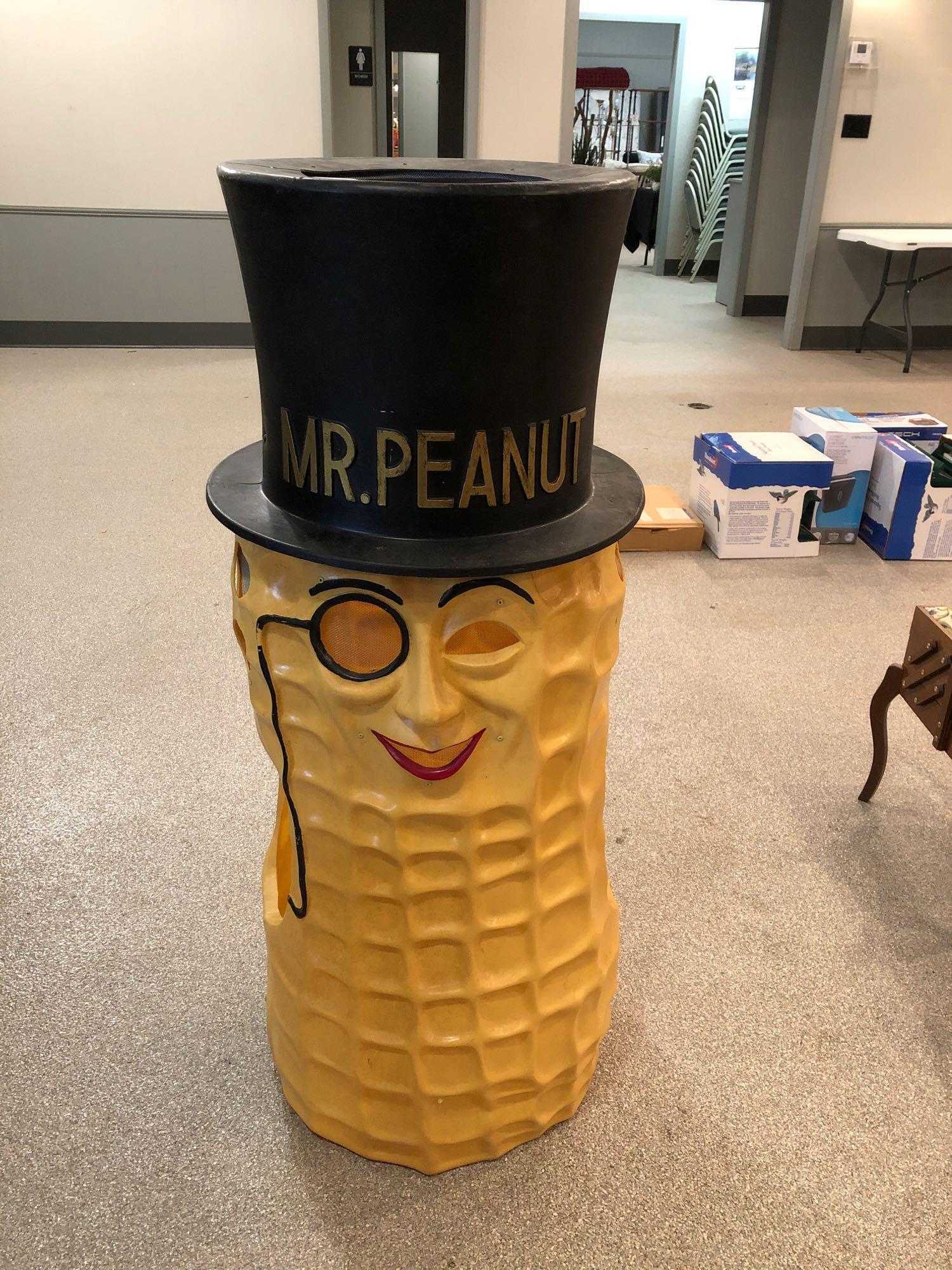 Mr. Peanut advertising costume