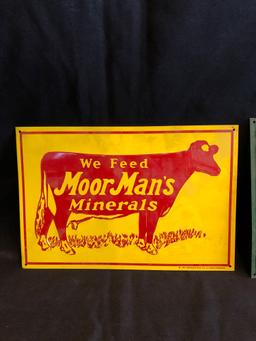 Tin advertising signs