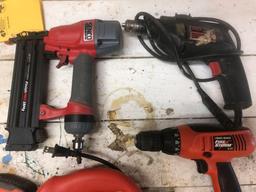 Do you Walt drill, skill drill, Cenco finish nailer. Black & Decker saber saw. Firestorm Black &