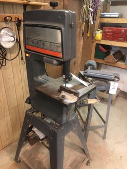 Craftsman 12 inch bandsaw on Stand.
