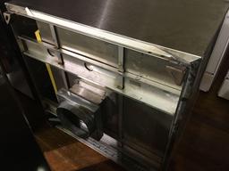 SS Greasemaster exhaust hood 42"x 42"