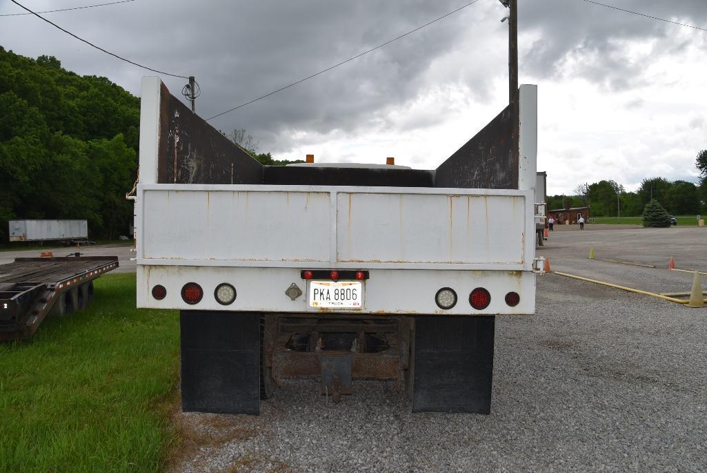 1995 International Navistar 4700 Diesel Crew Cab Dump Truck