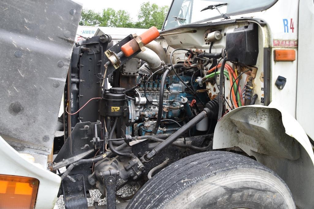 1995 International Navistar 4700 Diesel Crew Cab Dump Truck